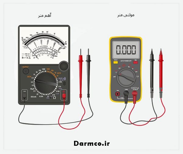 فرق مولتی متر با اهم متر