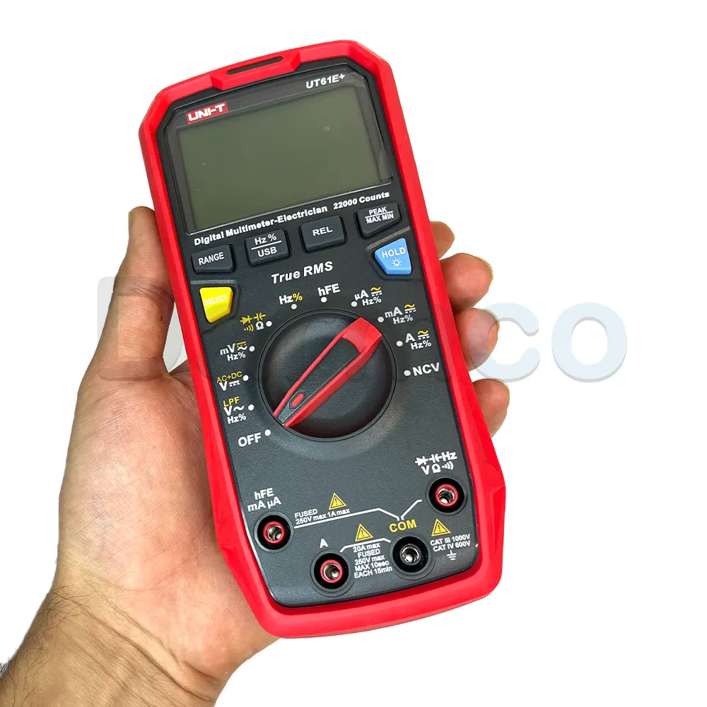 مولتی متر یونیتی UT61E+