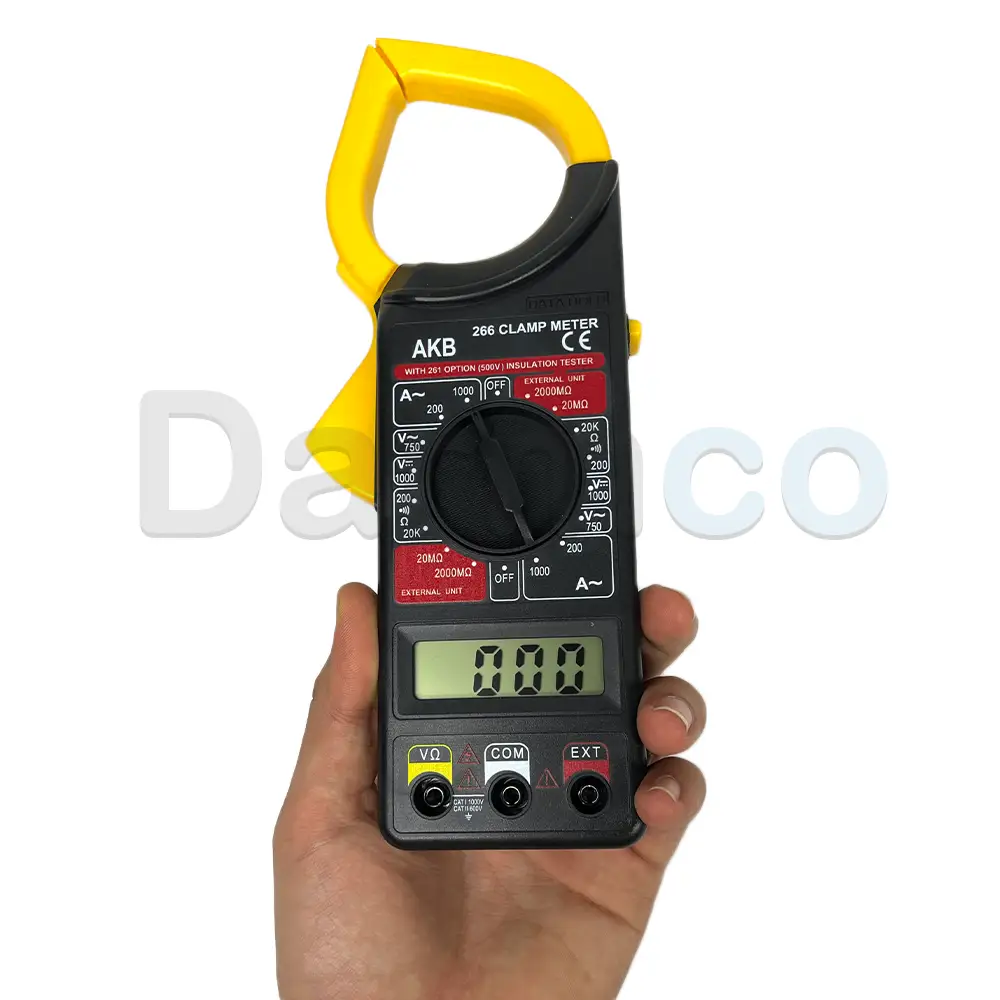 مولتی متر کلمپی DT266