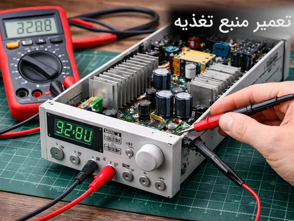 تعمیر منبع تغذیه آزمایشگاهی | تعمیر تخصصی منبع تغذیه DC