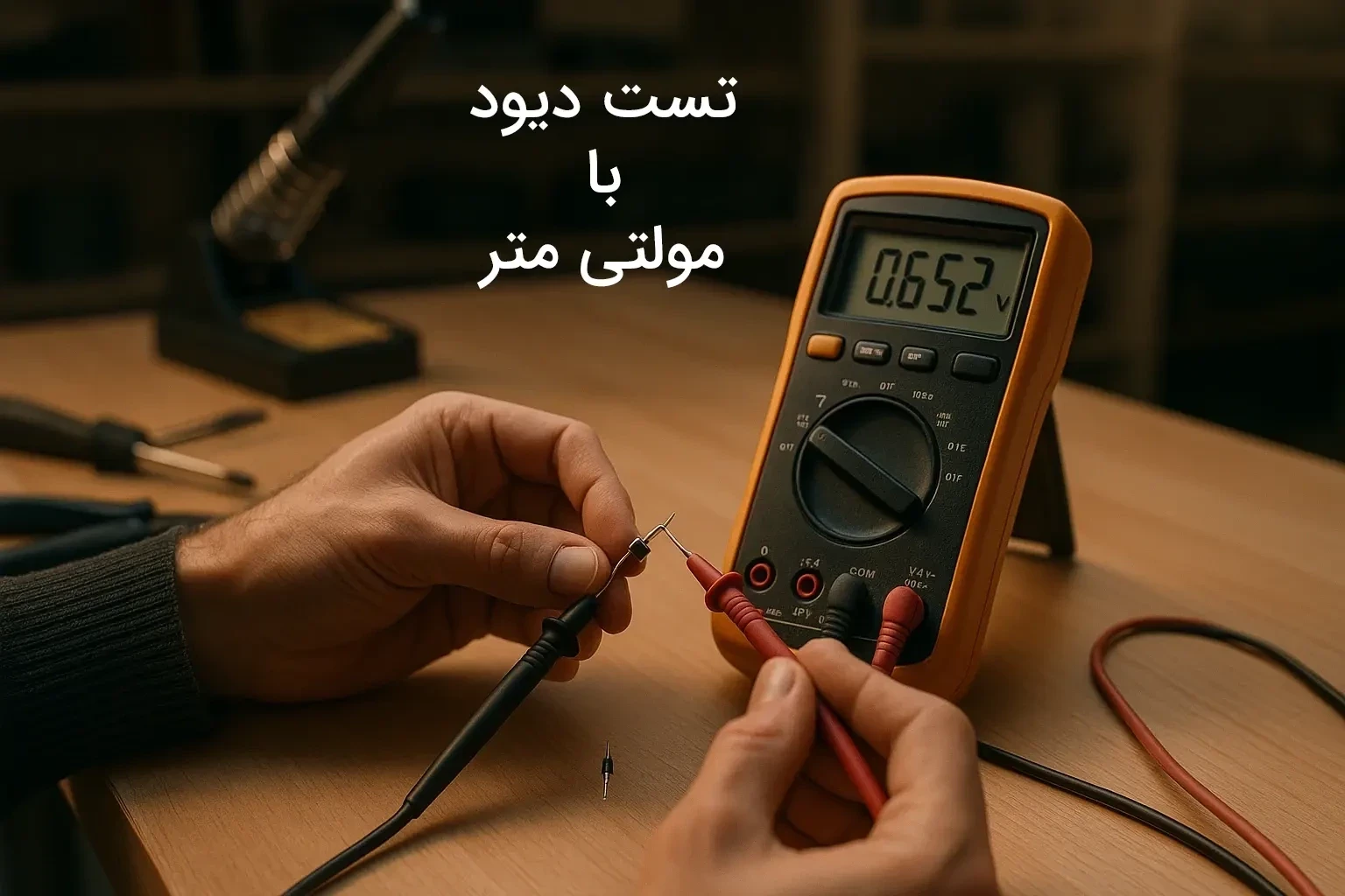 آموزش تست دیود با مولتی متر -  راهنمای ساده و کاربردی برای تازه کارها