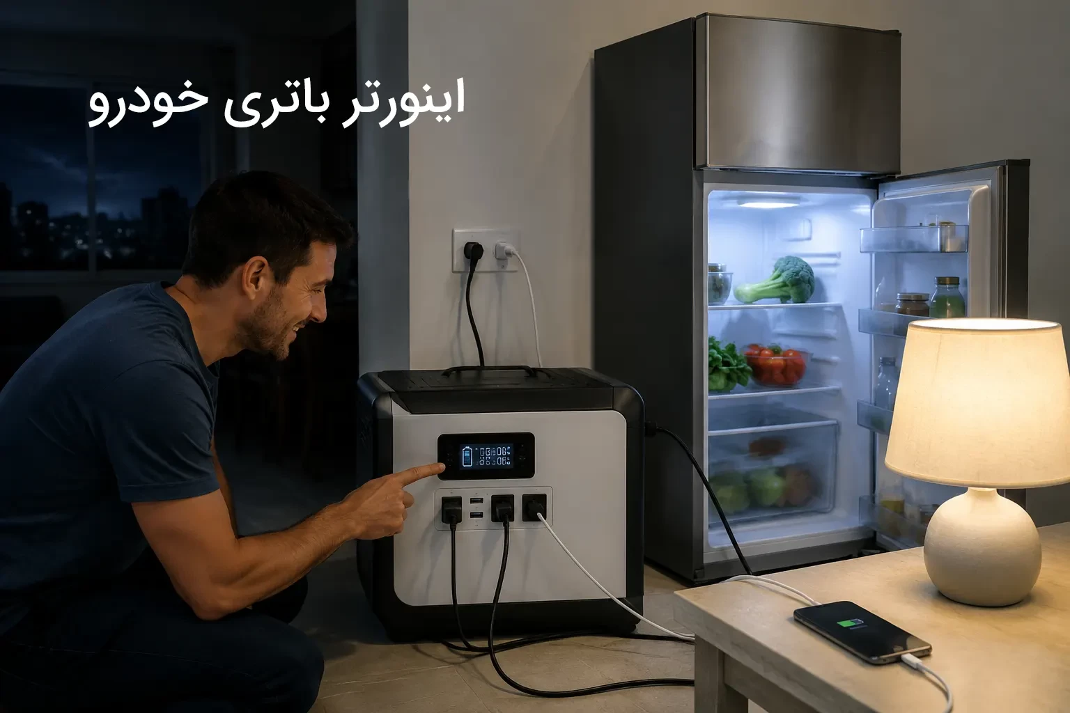 اینورتر باتری خودرو چیست و چرا در زمان قطعی برق لازم است؟