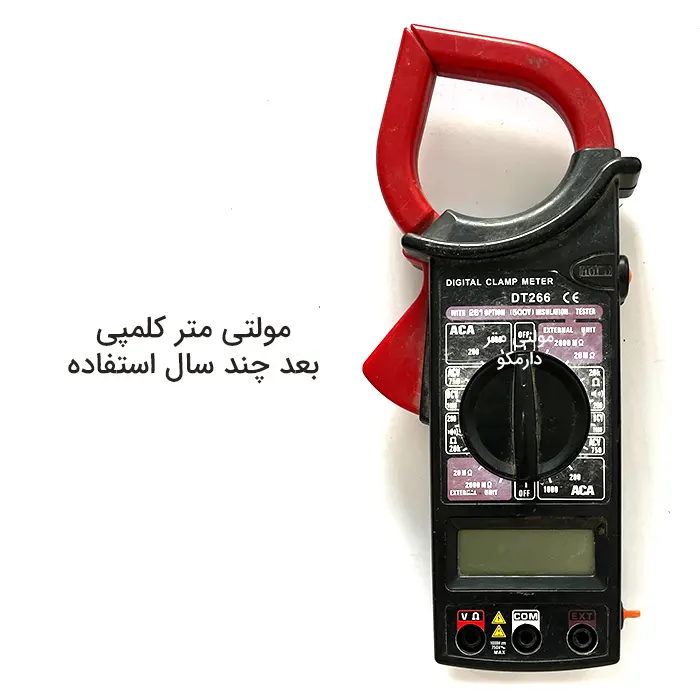 مولتی متر کلمپی DT266