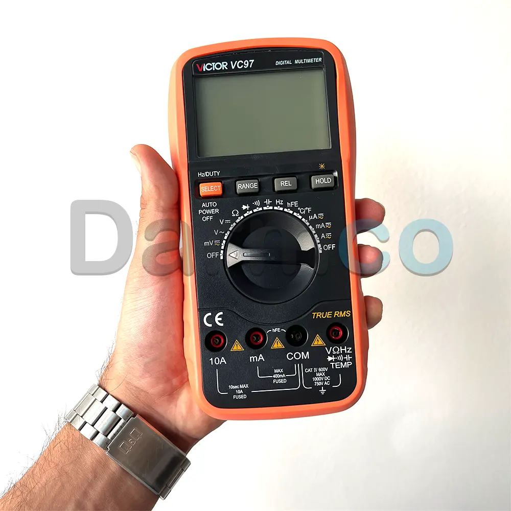 مولتی متر ویکتور vc97 قدیمی