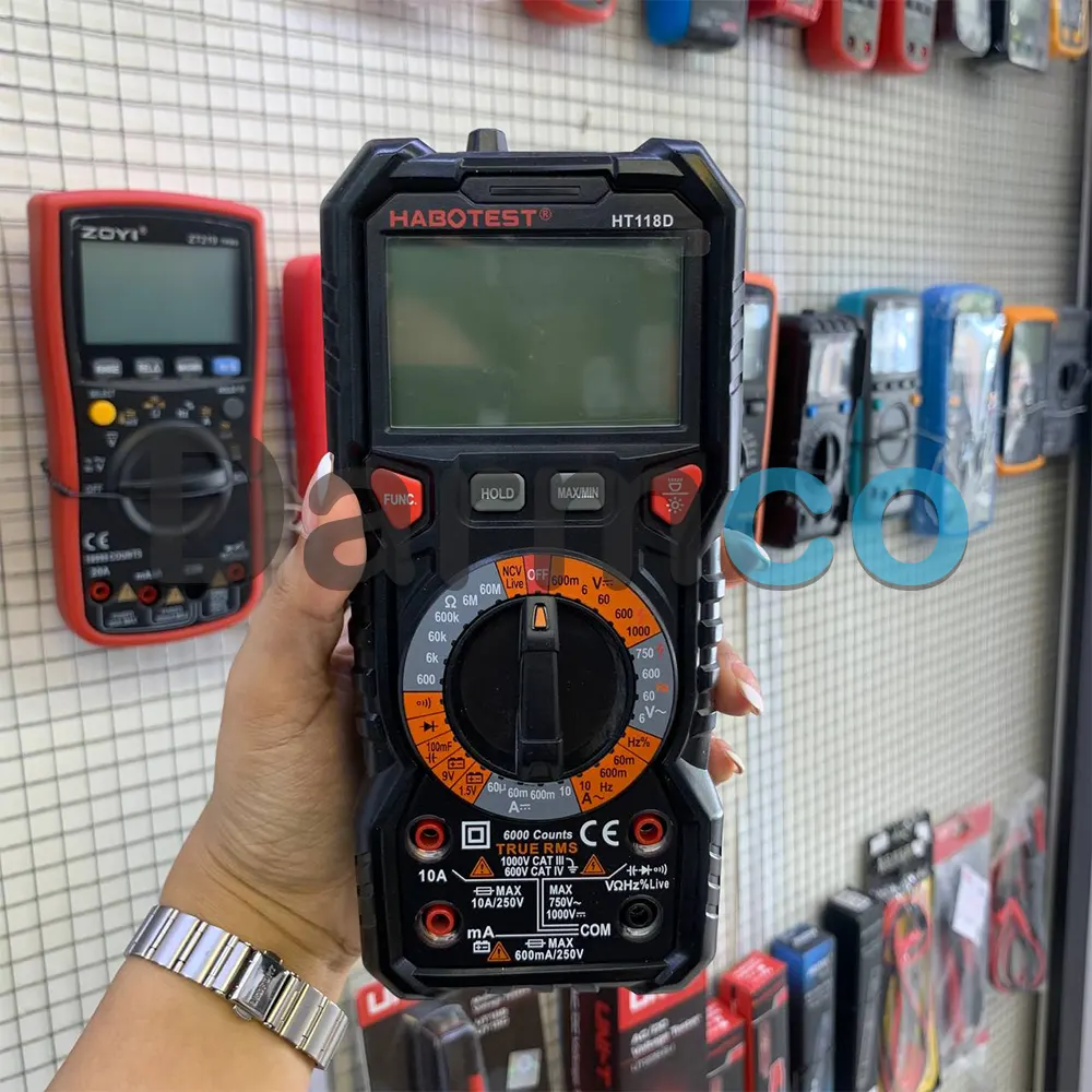 مولتی متر هابوتست HT118D