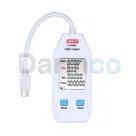 پاورمتر USB شارژر و پاور بانک یونیتی مدل UNI-T UT658C