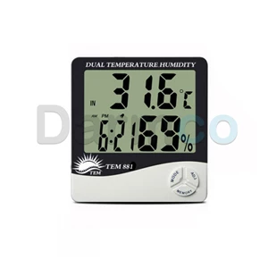ترمو رطوبت سنج ماکزیمم و مینیمم تی ای ام مدل TEM-881