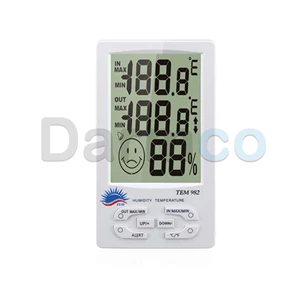 ترمو رطوبت سنج ماکزیمم و مینیمم تی ای ام مدل TEM-982