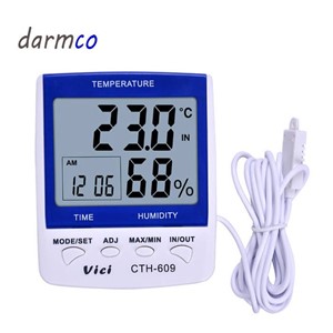 دما و رطوبت سنج محیطی دیجیتال  SINOMETER CTH-609