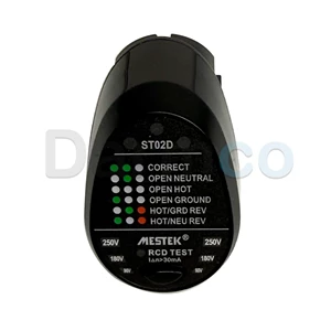 تستر سوکت و ارت پریز مستک مدل MESTEK ST02D