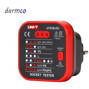سوکت تستر RCD یونیتی UNI-T UT07B-EU ( نمایندگی فروش )