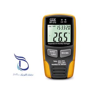 ترموگراف دما و رطوبت سم CEM DT-172TK
