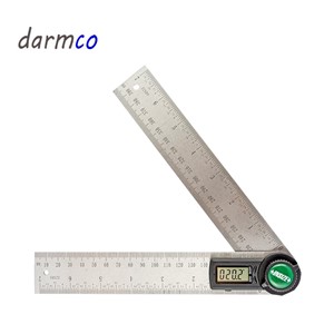 زاویه سنج دیجیتالی 200 میلی متری 360 درجه اینسایز INSIZE 2176-200