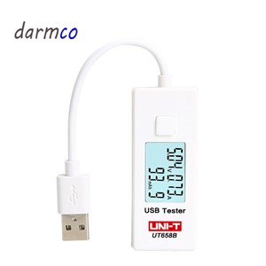 پاورمتر USB شارژر و پاور بانک یونیتی مدل UNI-T UT658B